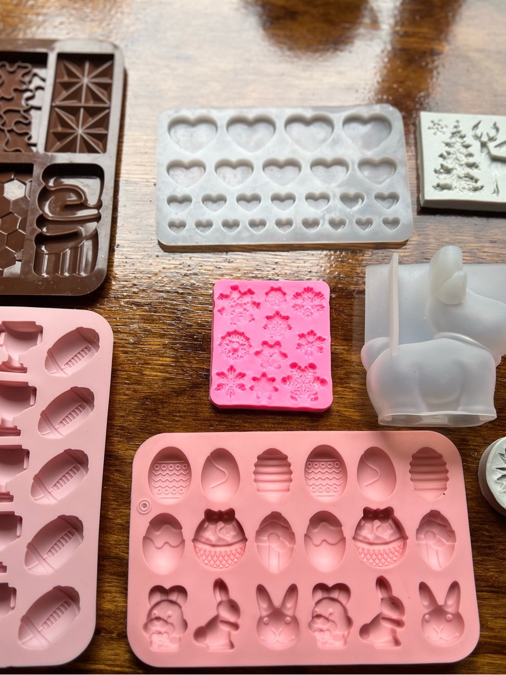 Assorted Silicone Molds